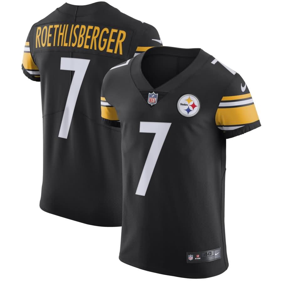 Ben Roethlisberger Pittsburgh Steelers Nike Vapor Untouchable Elite Player Jersey - Black