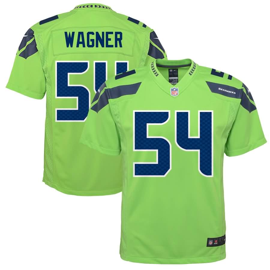 Bobby Wagner Seattle Seahawks Nike Youth Color Rush Game Jersey - Neon Green