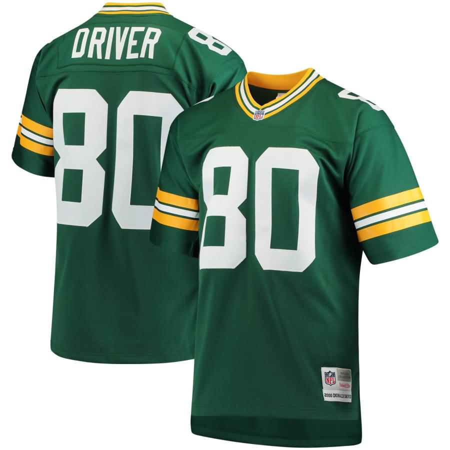 Donald Driver Green Bay Packers Mitchell & Ness Retired Player Replica Jersey - Green
