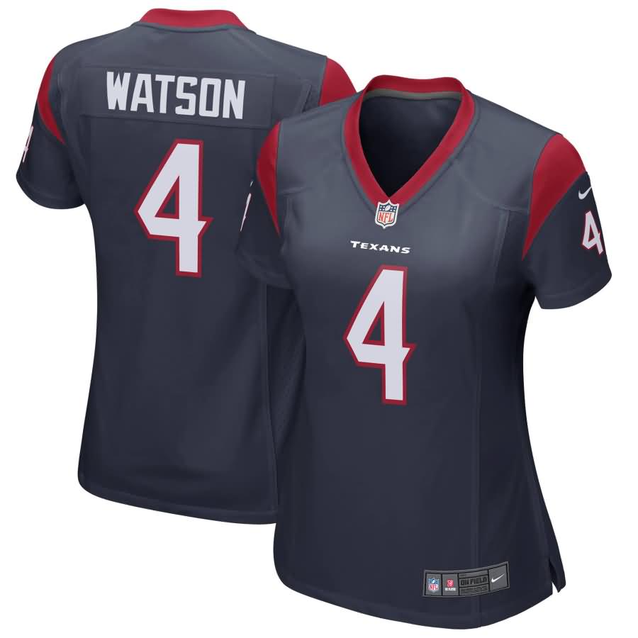 Deshaun Watson Houston Texans Nike Women's Game Jersey - Navy