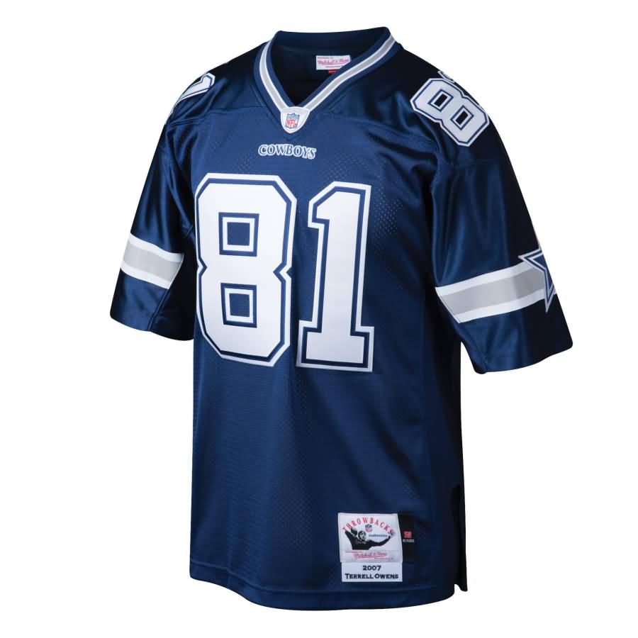 Terrell Owens Dallas Cowboys Mitchell & Ness Throwback Authentic Retired Player Jersey - Navy