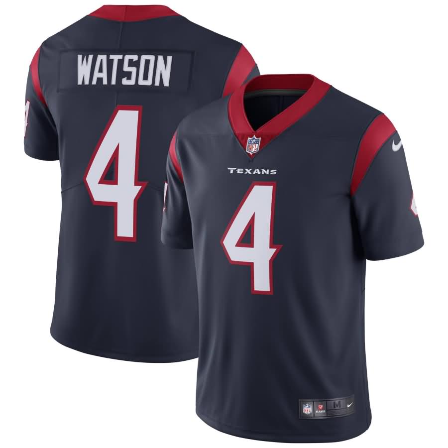 Deshaun Watson Houston Texans Nike Vapor Untouchable Limited Jersey - Navy