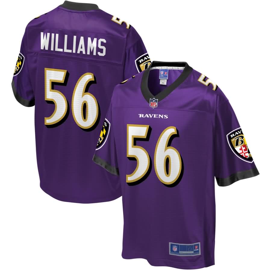 Tim Williams Baltimore Ravens NFL Pro Line Player Jersey - Purple