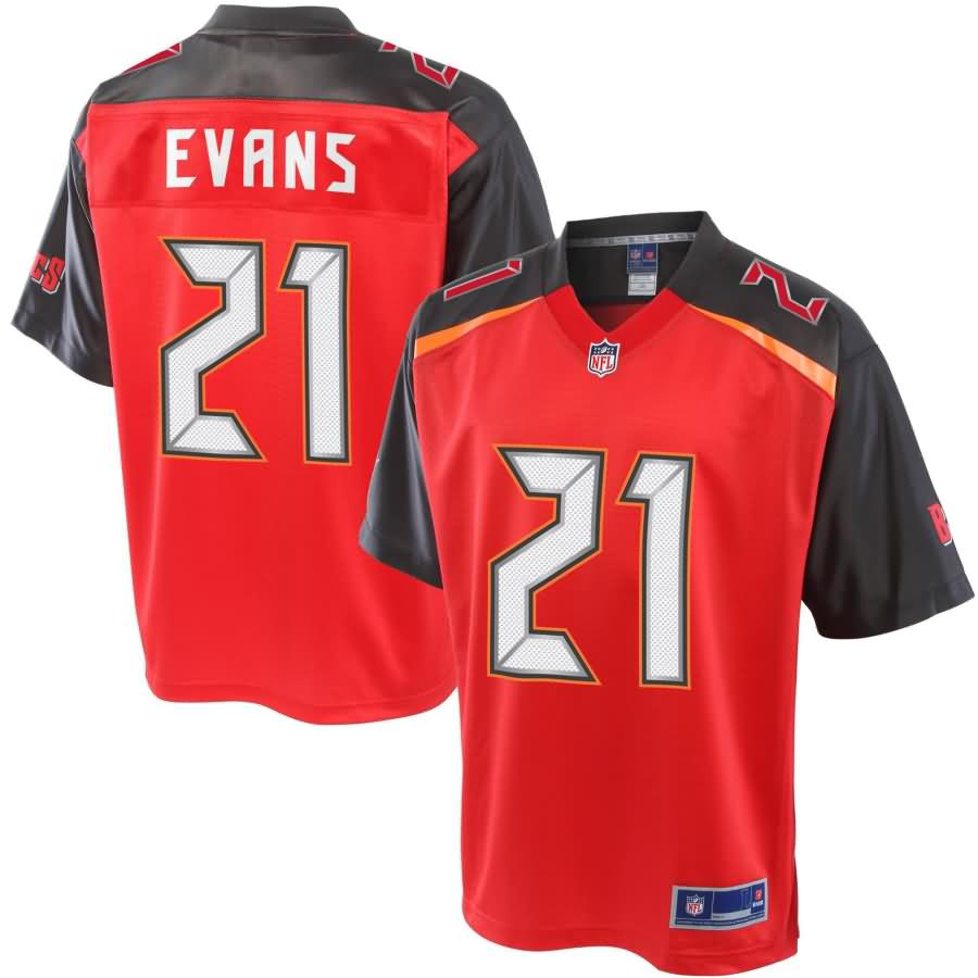 Justin Evans Tampa Bay Buccaneers NFL Pro Line Player Jersey - Red