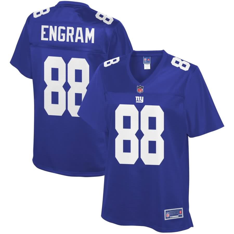 Evan Engram New York Giants NFL Pro Line Women's Player Jersey - Royal