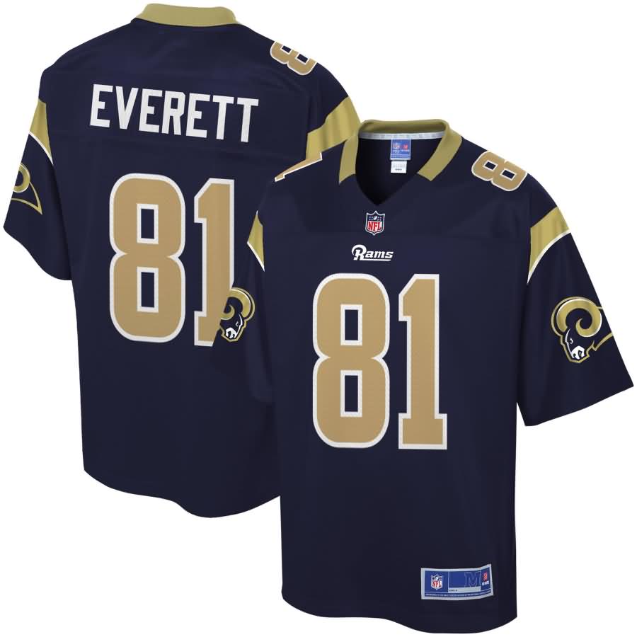 Gerald Everett Los Angeles Rams NFL Pro Line Player Jersey - Navy