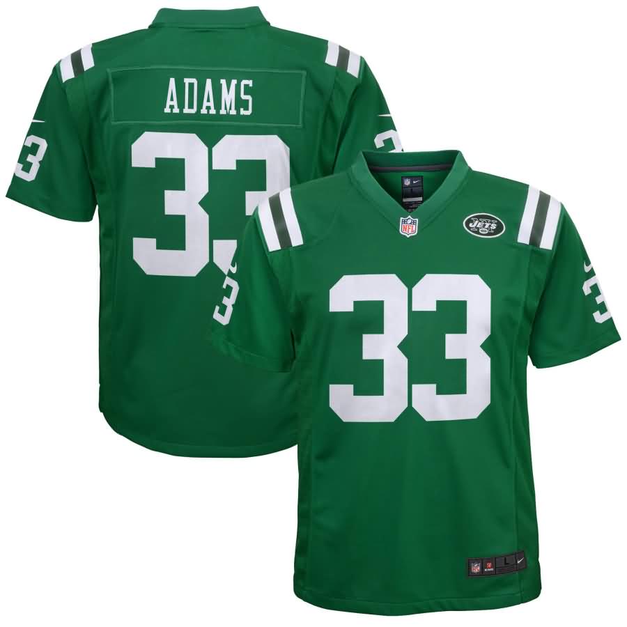 Jamal Adams New York Jets Nike Youth Color Rush Game Jersey - Green
