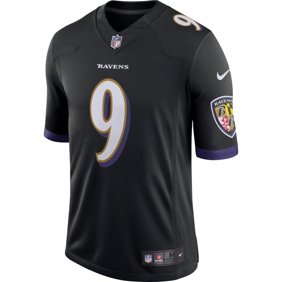 Justin Tucker Baltimore Ravens Nike Speed Machine Limited Jersey - Black