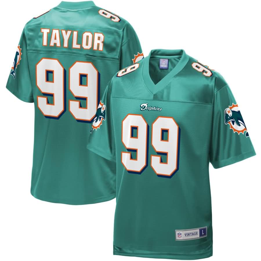 Jason Taylor Miami Dolphins NFL Pro Line Retired Player Jersey - Teal