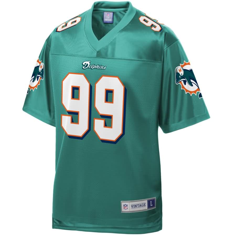 Jason Taylor Miami Dolphins NFL Pro Line Retired Player Jersey - Teal