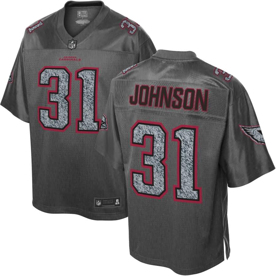 David Johnson Arizona Cardinals NFL Pro Line Fashion Static Jersey - Gray