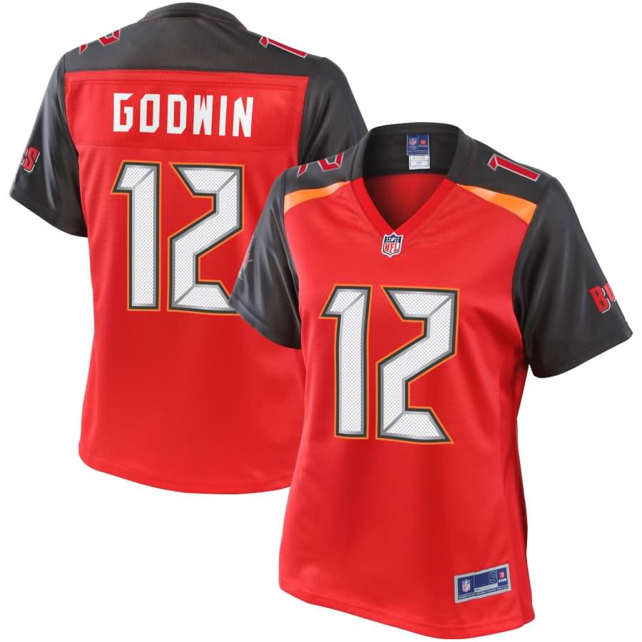 Chris Godwin Tampa Bay Buccaneers NFL Pro Line Women's Team Color Player Jersey - Red