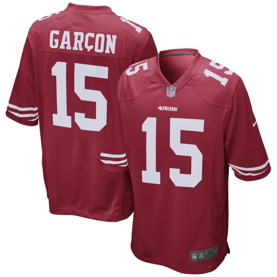 Pierre Garcon San Francisco 49ers Nike Game Jersey - Scarlet