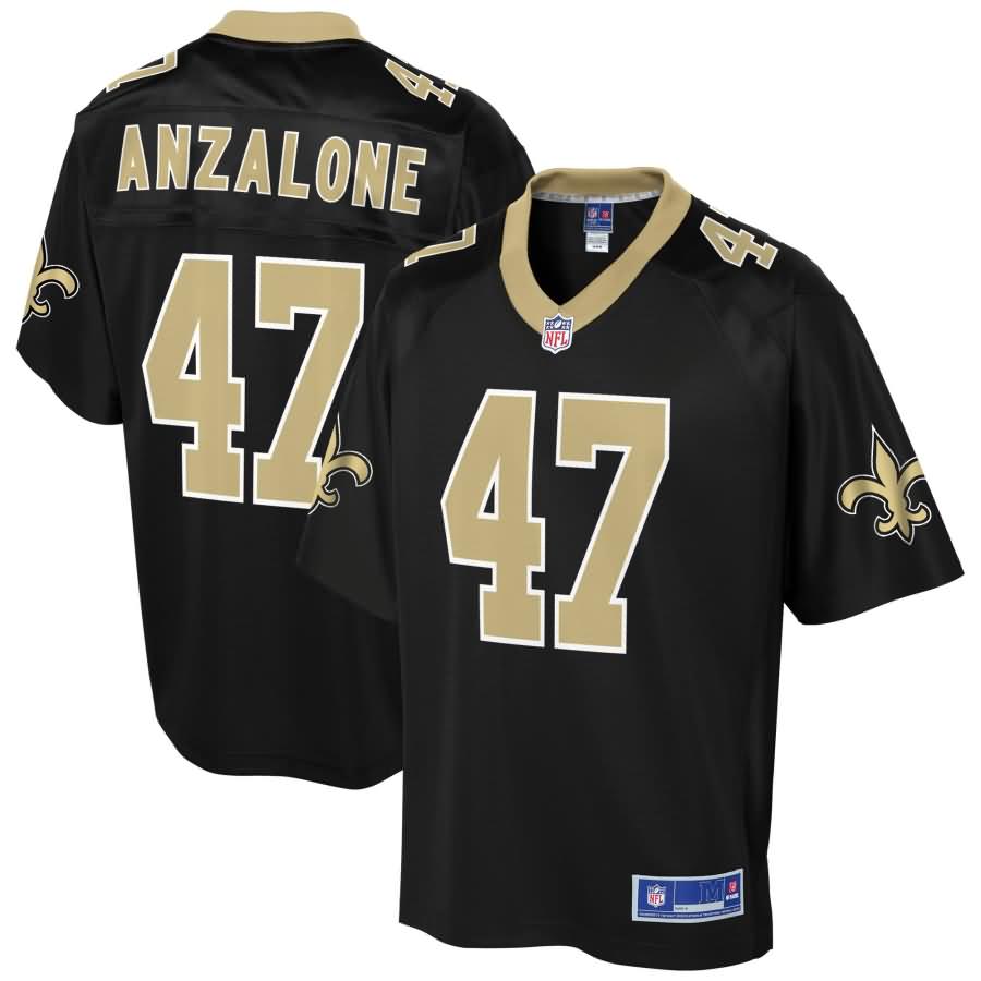 Alex Anzalone New Orleans Saints NFL Pro Line Team Color Player Jersey - Black