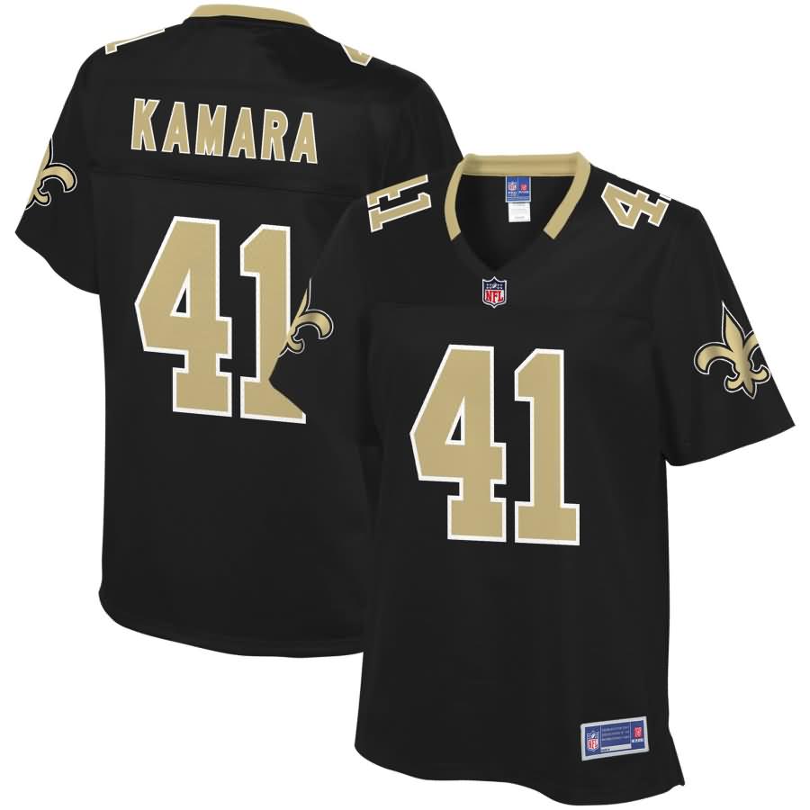 Alvin Kamara New Orleans Saints NFL Pro Line Women's Team Color Player Jersey - Black
