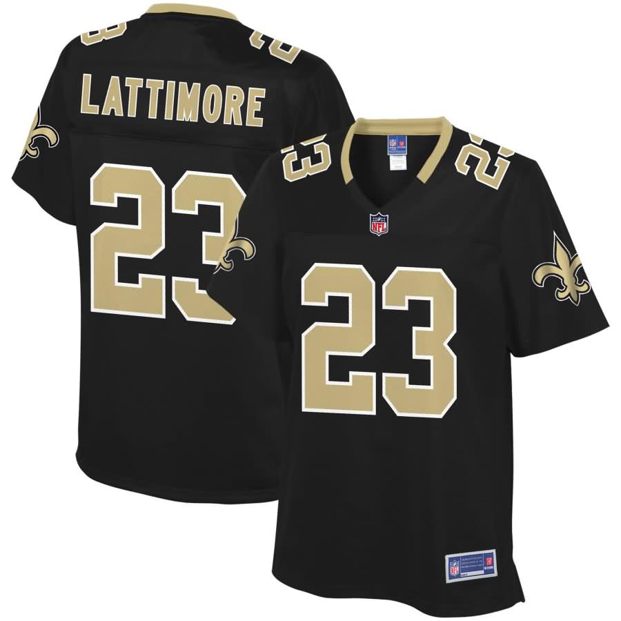 Marshon Lattimore New Orleans Saints NFL Pro Line Women's Team Color Player Jersey - Black