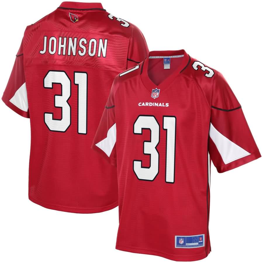 David Johnson Arizona Cardinals NFL Pro Line Team Color Player Jersey - Cardinal