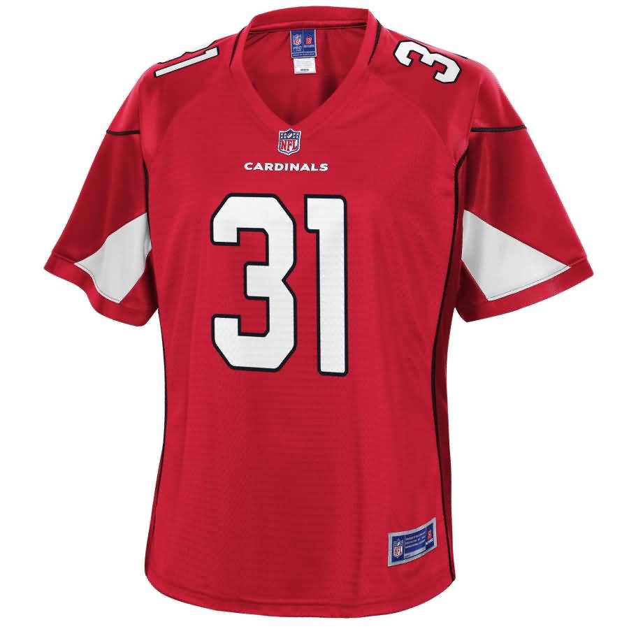 David Johnson Arizona Cardinals NFL Pro Line Women's Team Color Player Jersey - Cardinal