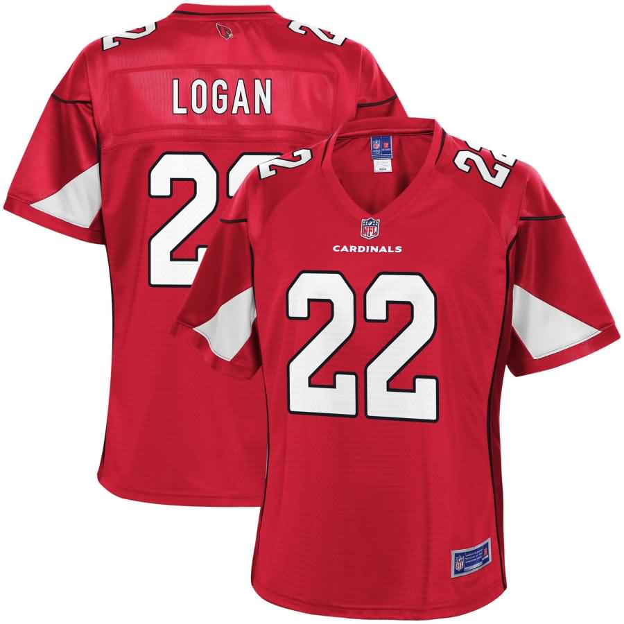 T.J. Logan Arizona Cardinals NFL Pro Line Women's Team Color Player Jersey - Cardinal