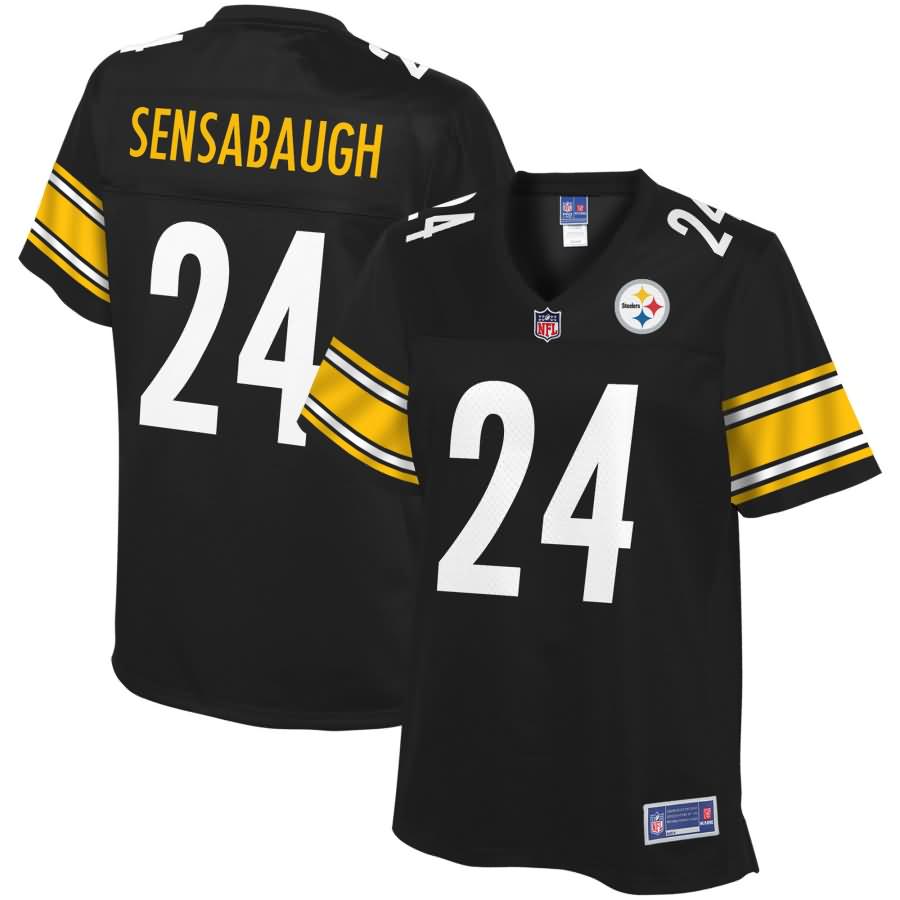 Coty Sensabaugh Pittsburgh Steelers NFL Pro Line Women's Team Color Player Jersey - Black