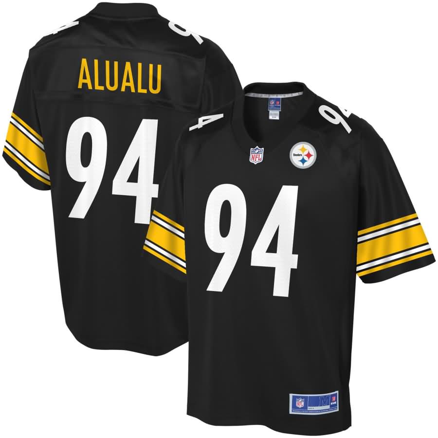Tyson Alualu Pittsburgh Steelers NFL Pro Line Youth Team Color Player Jersey - Black