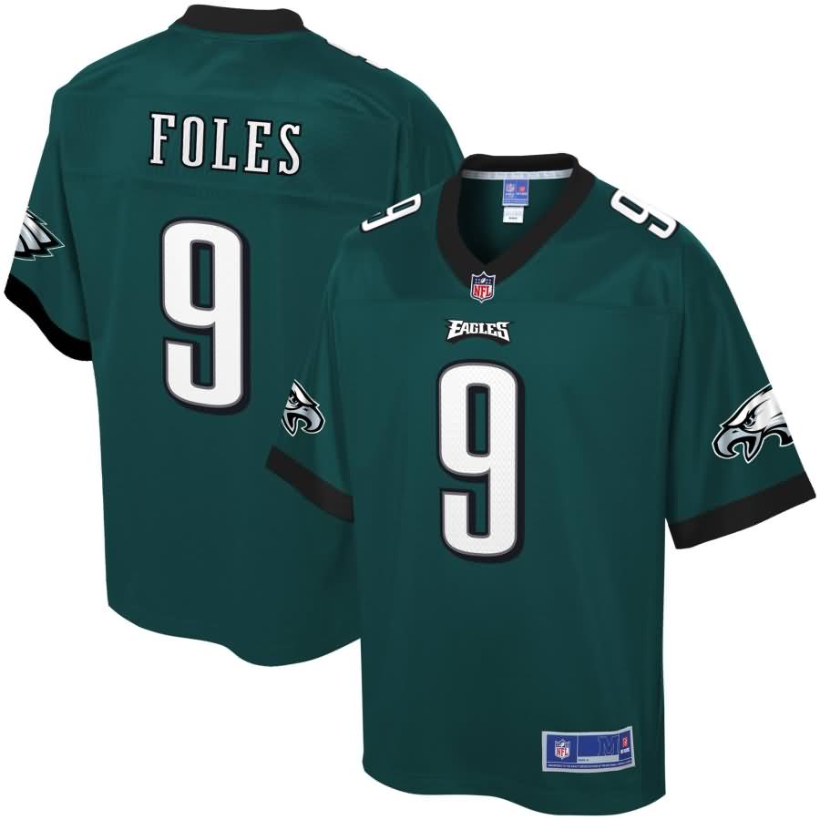 Nick Foles Philadelphia Eagles NFL Pro Line Youth Team Color Player Jersey - Midnight Green