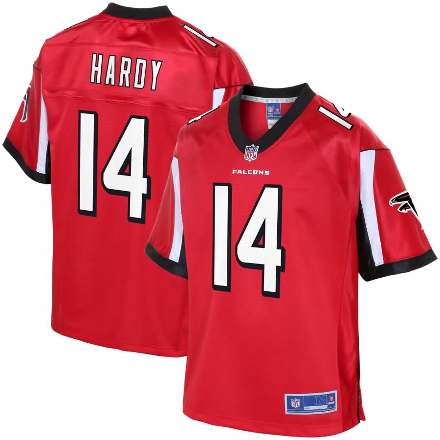 Justin Hardy Atlanta Falcons NFL Pro Line Team Color Player Jersey - Red
