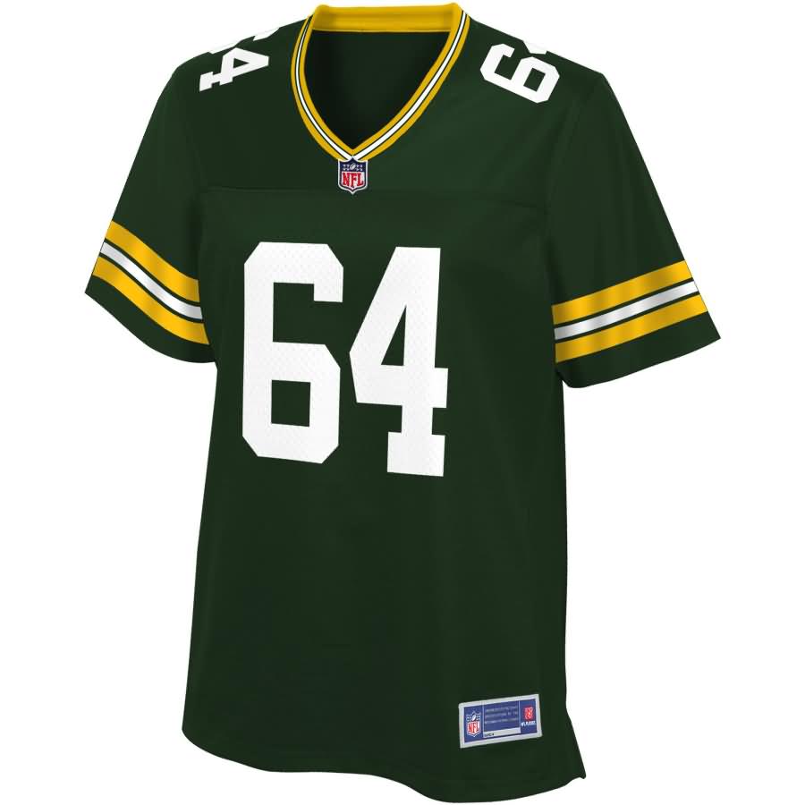 Justin McCray Green Bay Packers NFL Pro Line Women's Team Color Player Jersey - Green