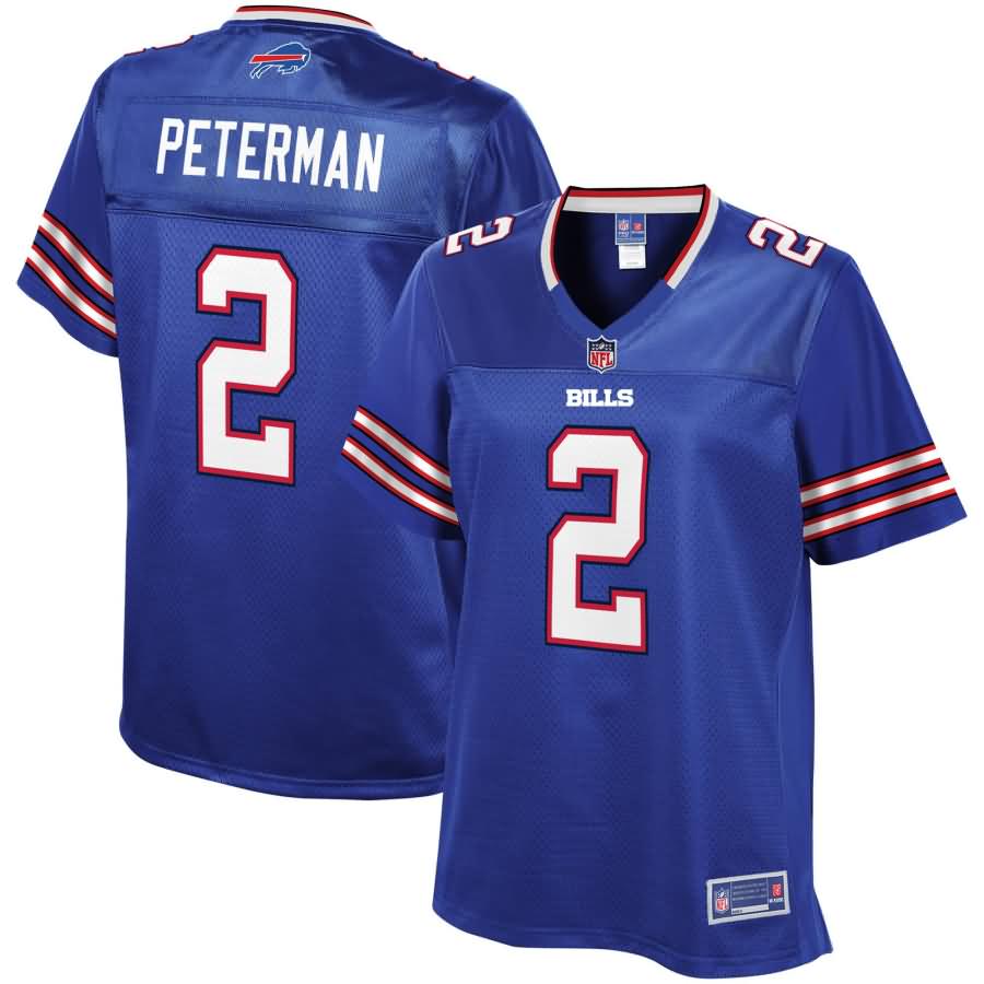 Nathan Peterman Buffalo Bills NFL Pro Line Women's Player Jersey - Royal
