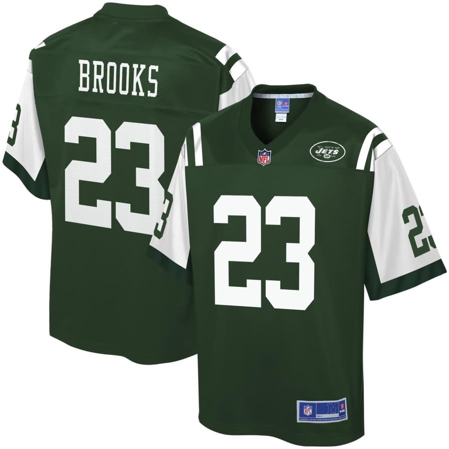 Terrence Brooks New York Jets NFL Pro Line Team Color Player Jersey - Green