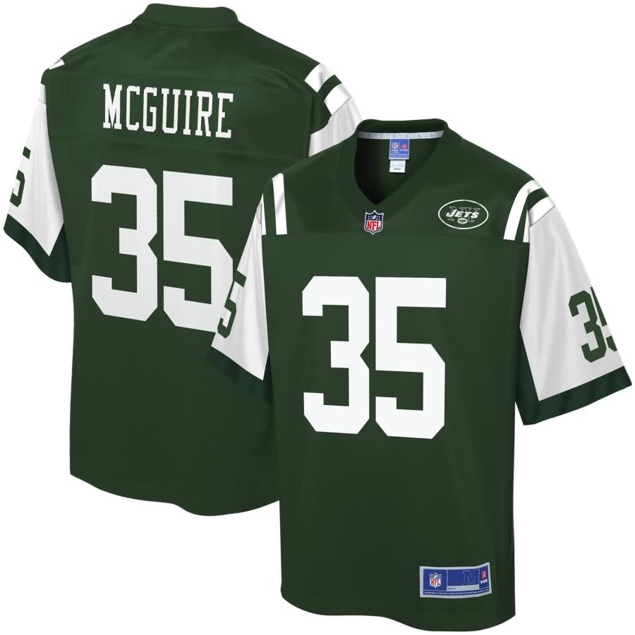 Elijah McGuire New York Jets NFL Pro Line Team Color Player Jersey - Green -