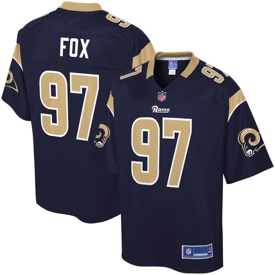 Morgan Fox Los Angeles Rams NFL Pro Line Player Jersey - Navy
