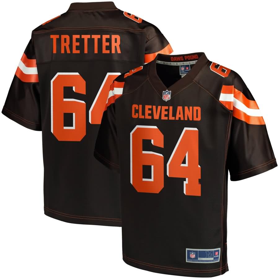 J.C. Tretter Cleveland Browns NFL Pro Line Player Jersey - Brown