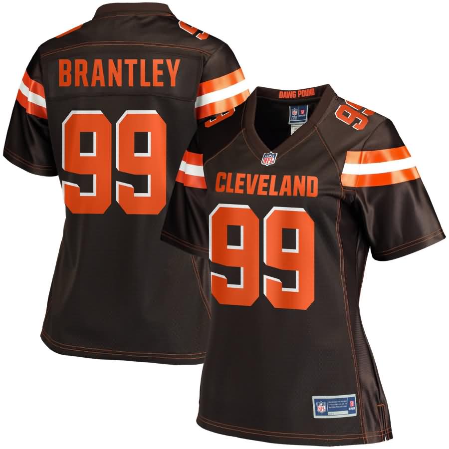 Caleb Brantley Cleveland Browns NFL Pro Line Women's Player Jersey - Brown
