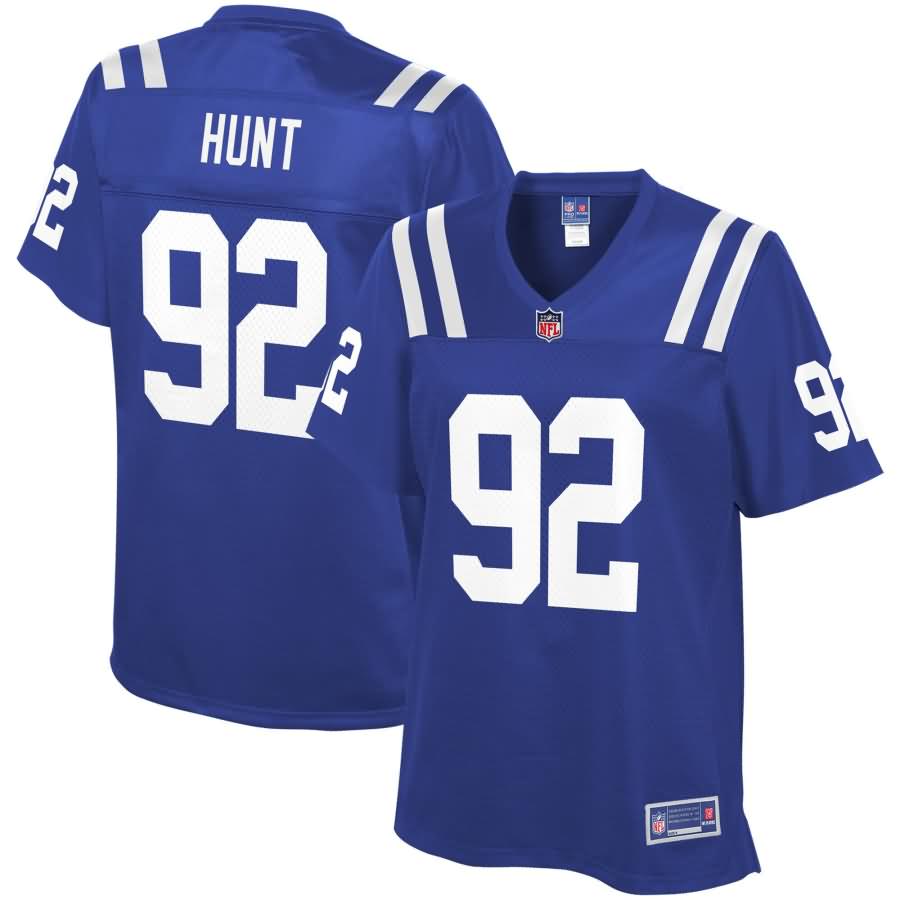 Margus Hunt Indianapolis Colts NFL Pro Line Women's Player Jersey - Royal
