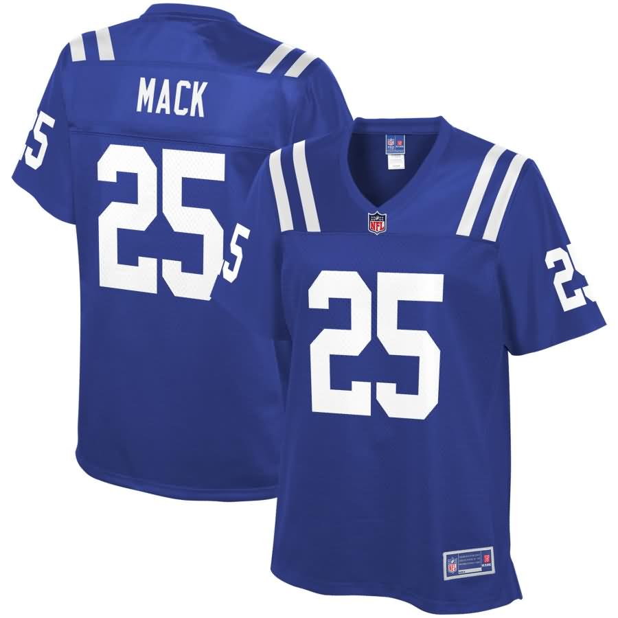 Marlon Mack Indianapolis Colts NFL Pro Line Women's Player Jersey - Royal