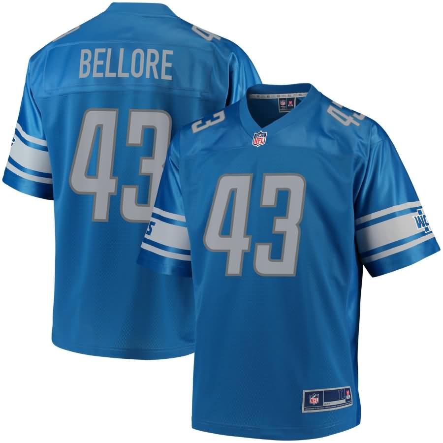 Nick Bellore Detroit Lions NFL Pro Line Team Color Player Jersey - Blue