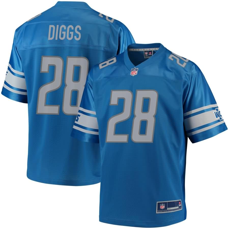 Quandre Diggs Detroit Lions NFL Pro Line Team Color Player Jersey - Blue
