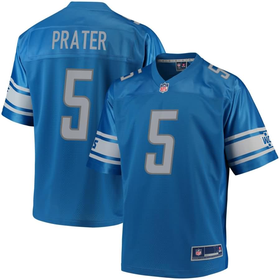 Matt Prater Detroit Lions NFL Pro Line Team Color Player Jersey - Blue