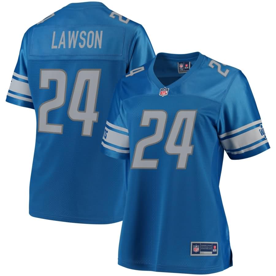 Nevin Lawson Detroit Lions NFL Pro Line Women's Team Color Player Jersey - Blue