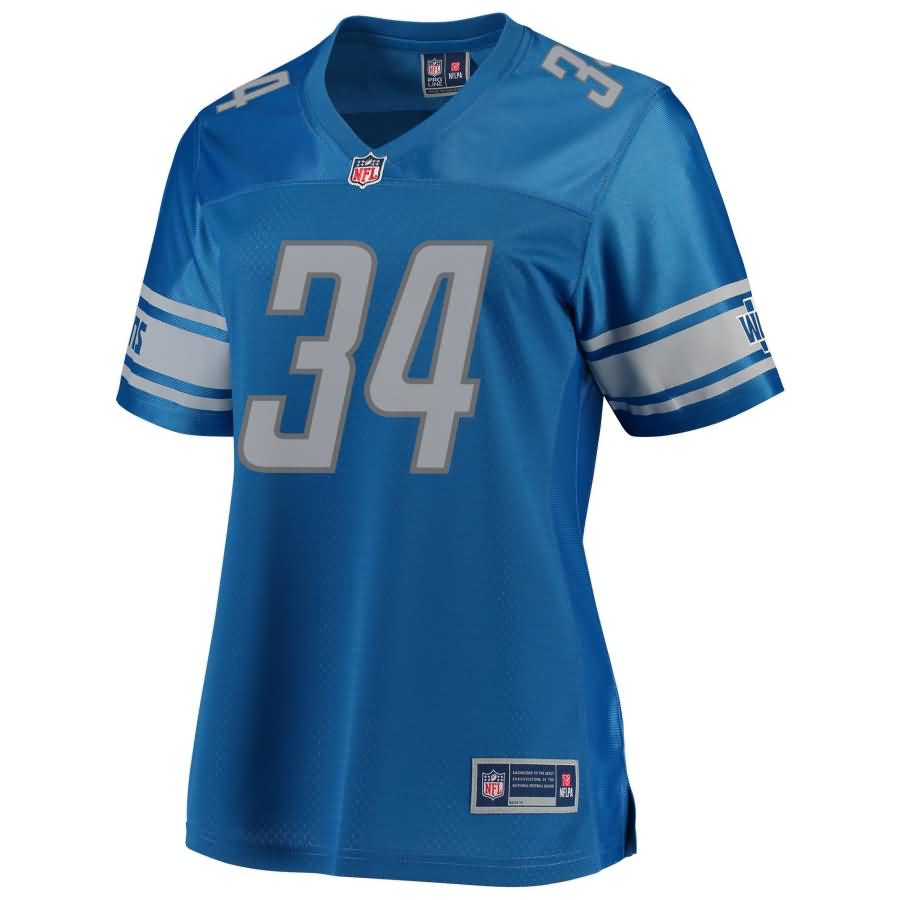 Zach Zenner Detroit Lions NFL Pro Line Women's Team Color Player Jersey - Blue