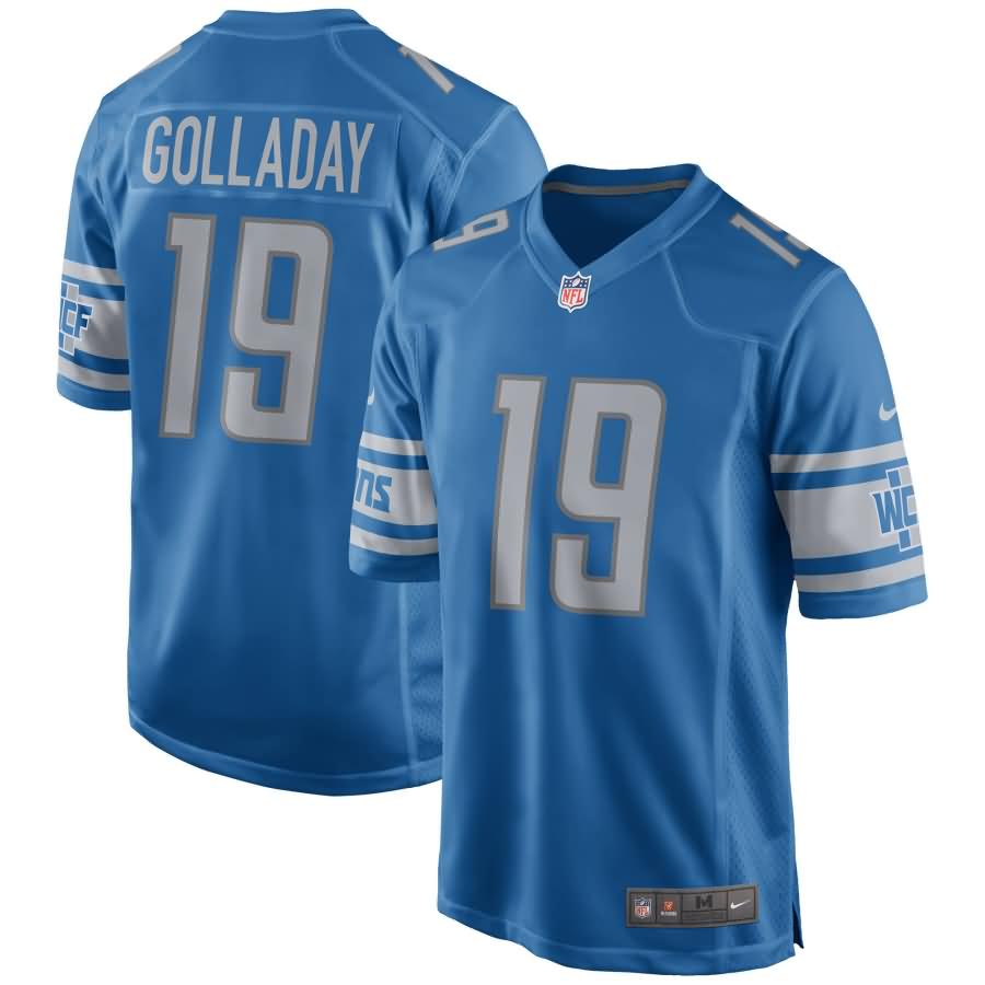 Kenny Golladay Detroit Lions Nike NFL Draft Game Jersey - Blue