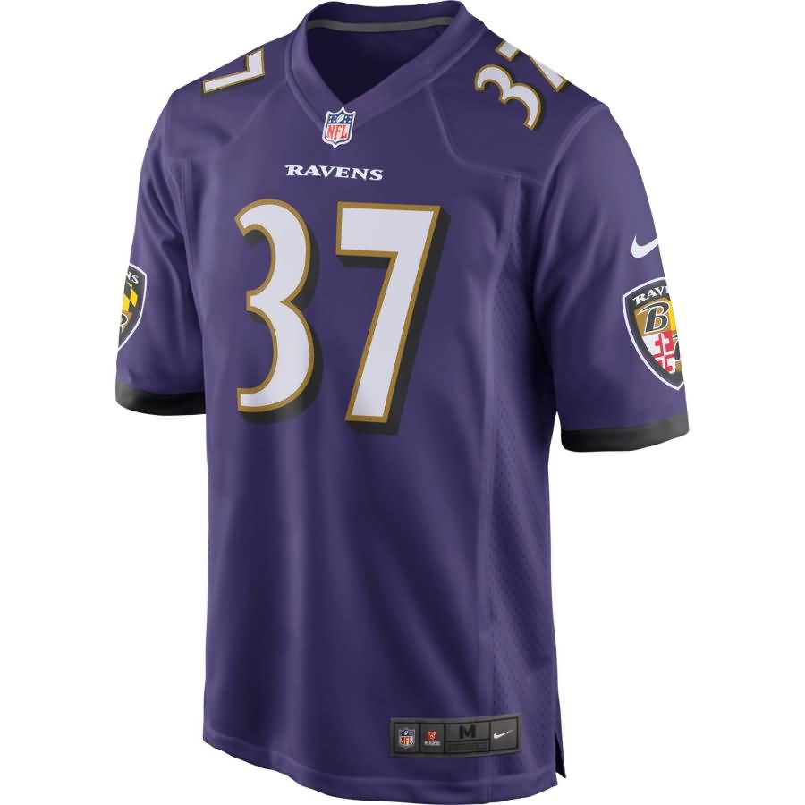 Javorius Allen Baltimore Ravens Nike NFL Draft Game Jersey - Purple