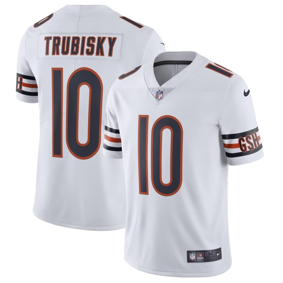 Mitchell Trubisky Chicago Bears Nike Vapor Untouchable Limited Jersey - White