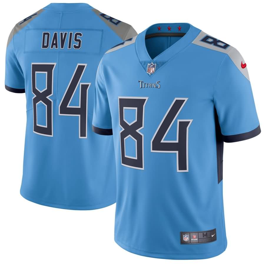 Corey Davis Tennessee Titans Nike New 2018 Vapor Untouchable Limited Jersey - Light Blue