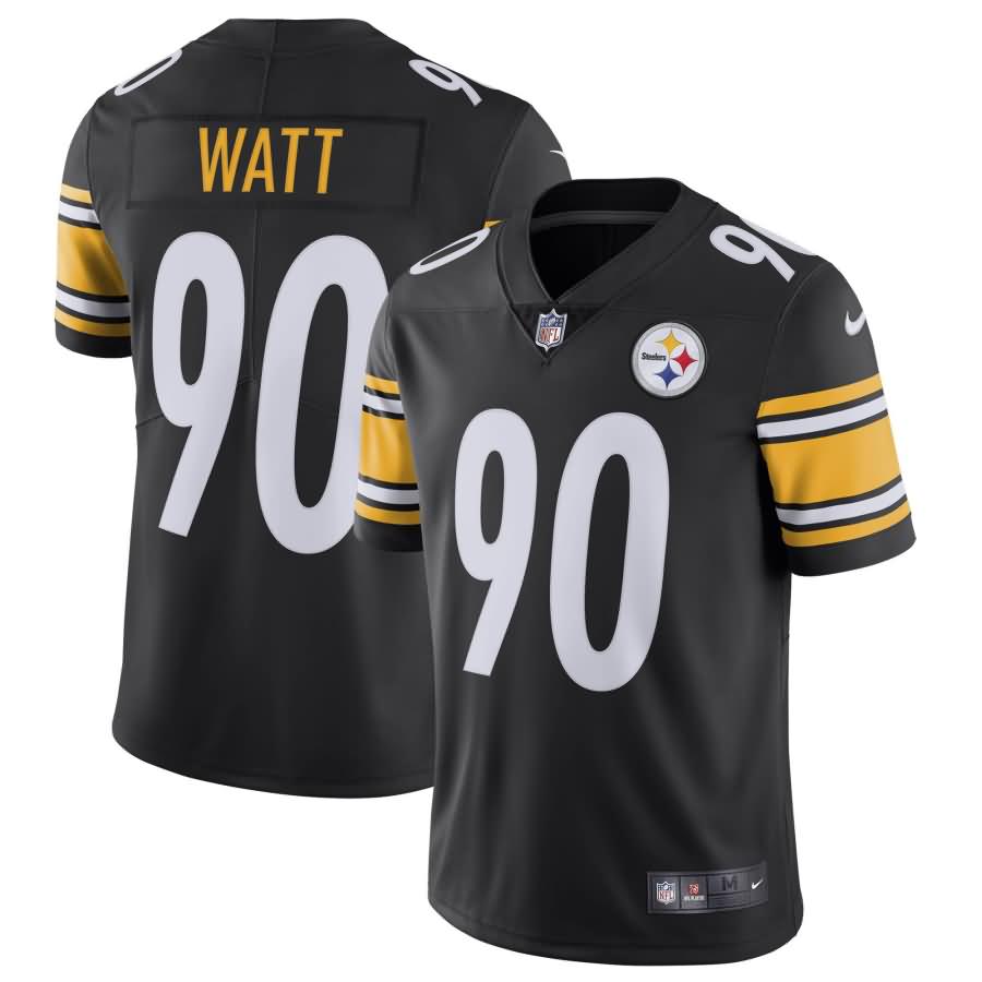 T.J. Watt Pittsburgh Steelers Nike Vapor Untouchable Limited Jersey - Black