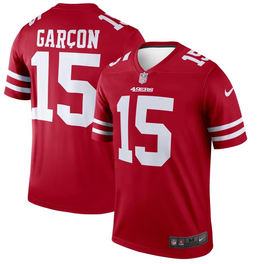 Pierre Garcon San Francisco 49ers Nike Legend Jersey - Scarlet