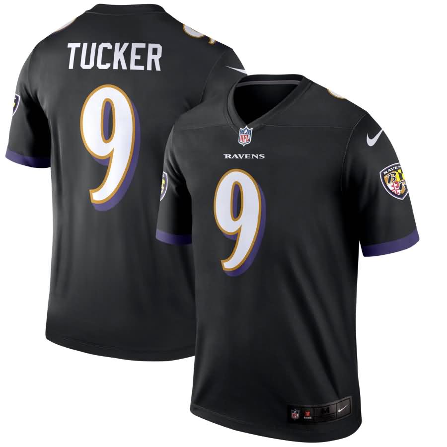 Justin Tucker Baltimore Ravens Nike Legend Jersey - Black