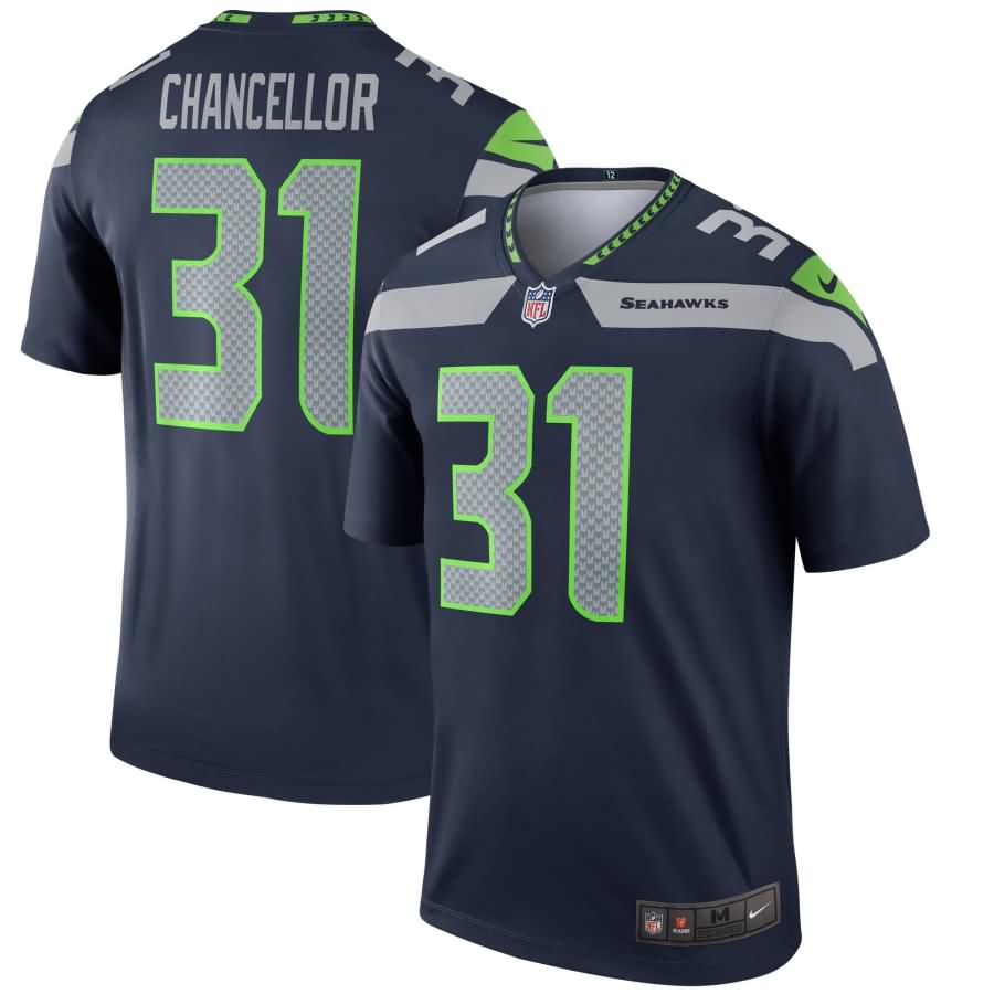 Kam Chancellor Seattle Seahawks Nike Legend Jersey - College Navy