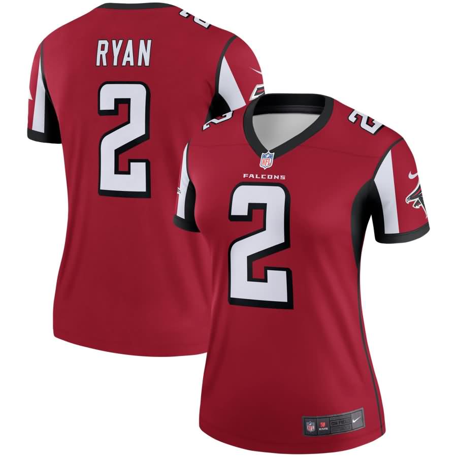 Matt Ryan Atlanta Falcons Nike Women's Legend Jersey - Red